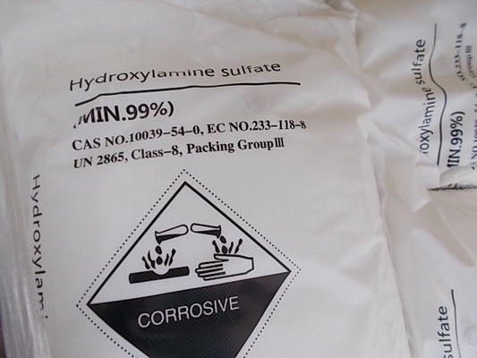 Pulverisieren Sie Hydroxylamin-Sulfat, chemischen Vermittler ISO9001 CAS 10039-54-0